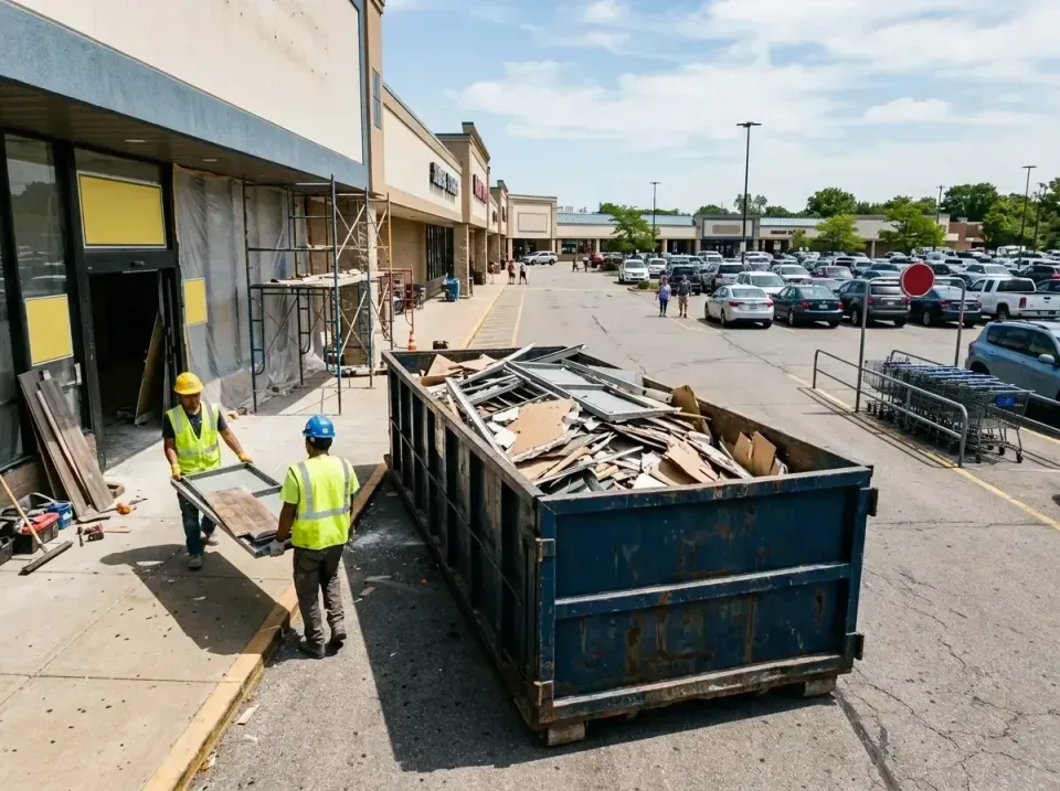 retail-store-renovation-debris-003 — frequently asked questions, Roll-off Dumpster Rentals in Clarksdale, MS